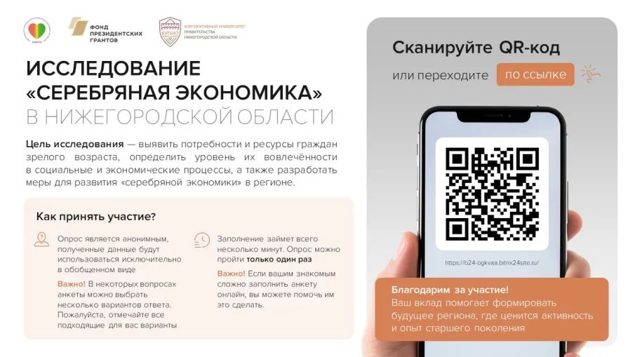 ИССЛЕДОВАНИЕ «СЕРЕБРЯНАЯ ЭКОНОМИКА  В НИЖЕГОРОДСКОЙ ОБЛАСТИ»